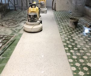 Cách giữ sàn bê tông mài luôn sáng bóng