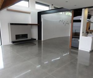 Bê tông mài tại Cầu Giấy